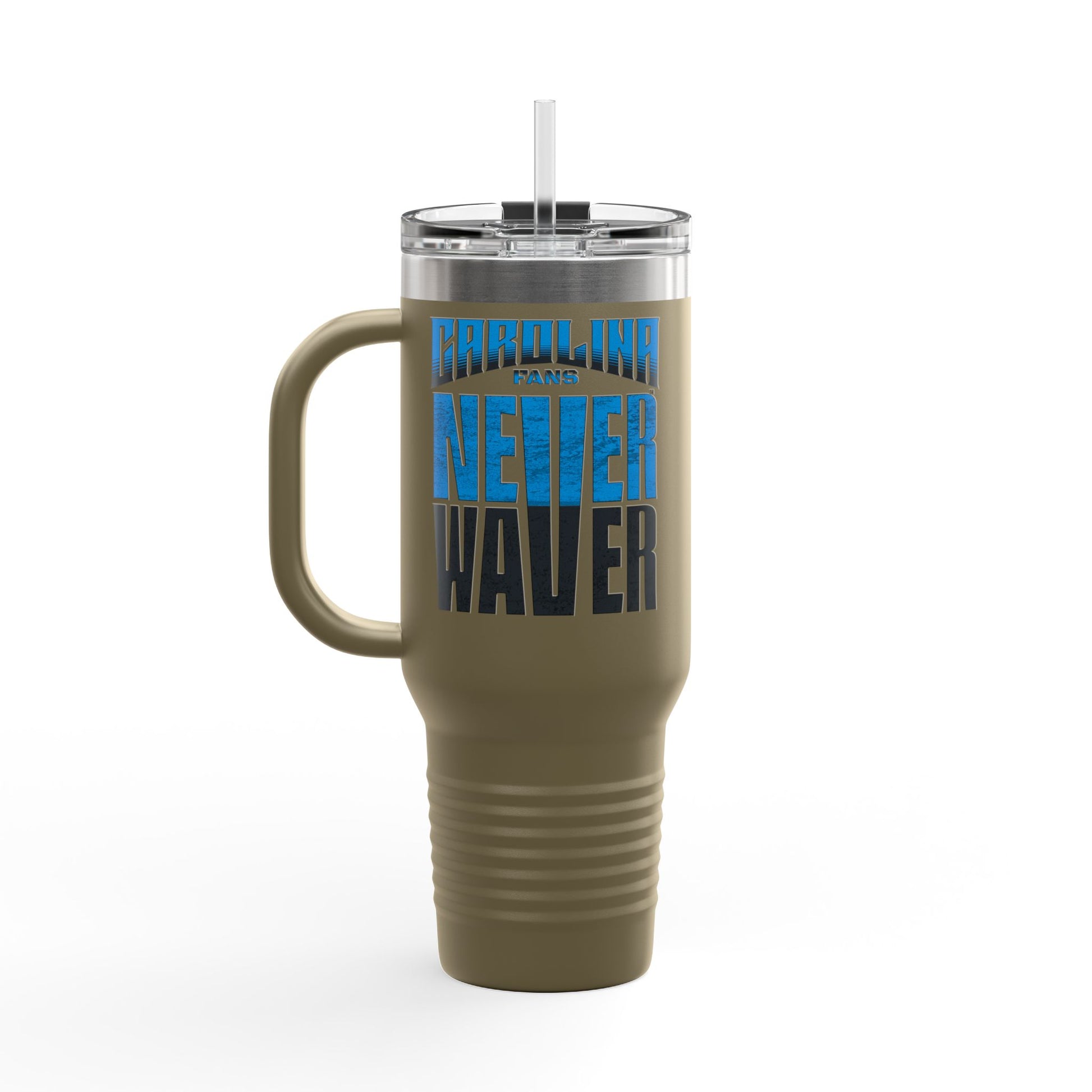 Carolina Fans Never Waver Insulated Travel Mug, 40oz - Never Waver