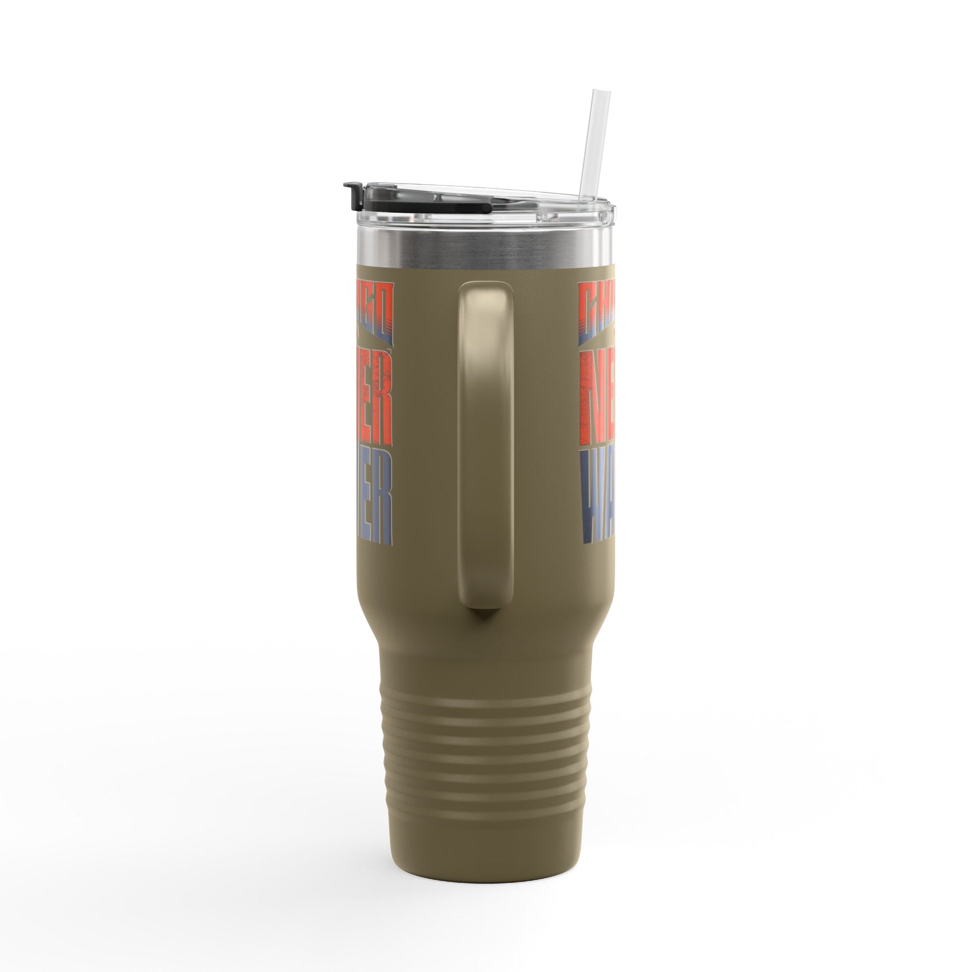 Chicago Fans Never Waver Insulated Travel Mug, 40oz - Never Waver