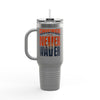 Chicago Fans Never Waver W-Leopard Football Insulated Travel Mug, 40oz - Never Waver