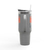 Cincinnati Fans Never Waver W-Leopard Football Insulated Travel Mug, 40oz - Never Waver