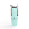 Cincinnati Fans Never Waver W-Leopard Football Insulated Travel Mug, 40oz - Never Waver