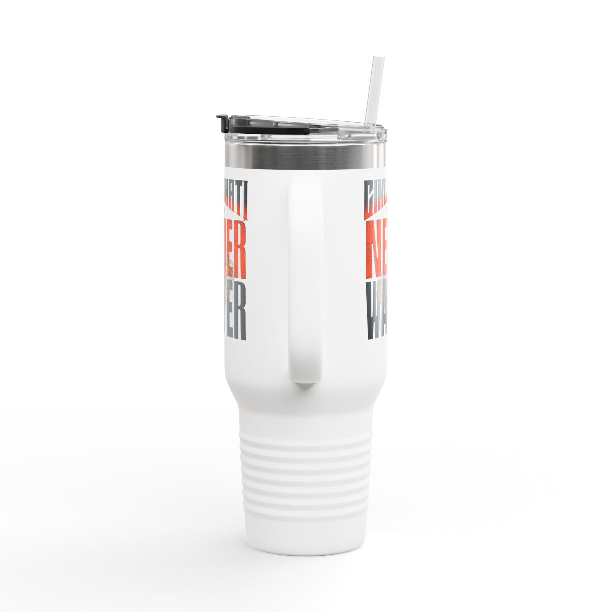 Cincinnati Fans Never Waver W-Leopard Football Insulated Travel Mug, 40oz - Never Waver