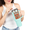 Cleveland Fans Never Waver W-Leopard Football Insulated Travel Mug, 40oz - Never Waver