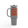 Cleveland Fans Never Waver W-Leopard Football Insulated Travel Mug, 40oz - Never Waver
