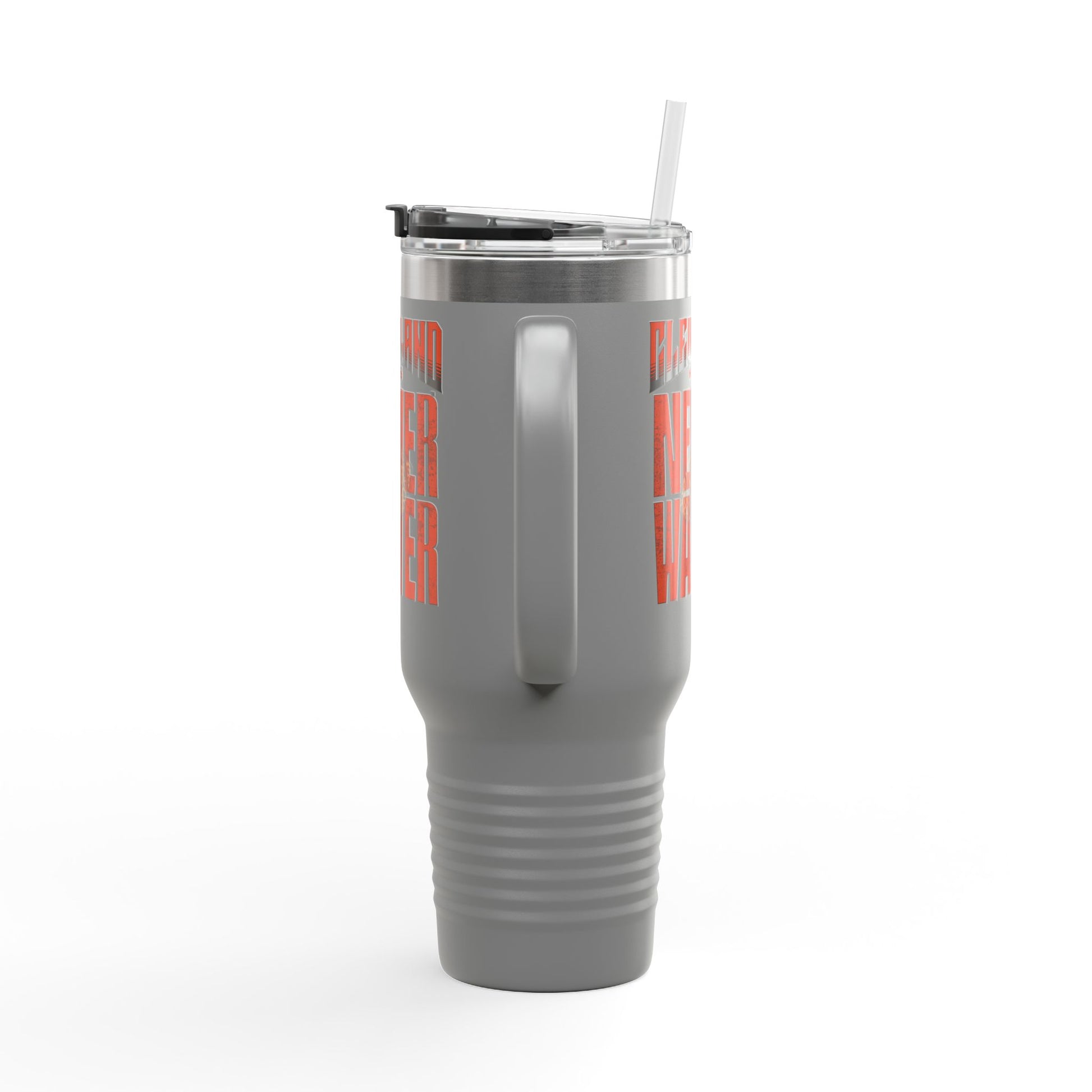 Cleveland Fans Never Waver W-Leopard Football Insulated Travel Mug, 40oz - Never Waver