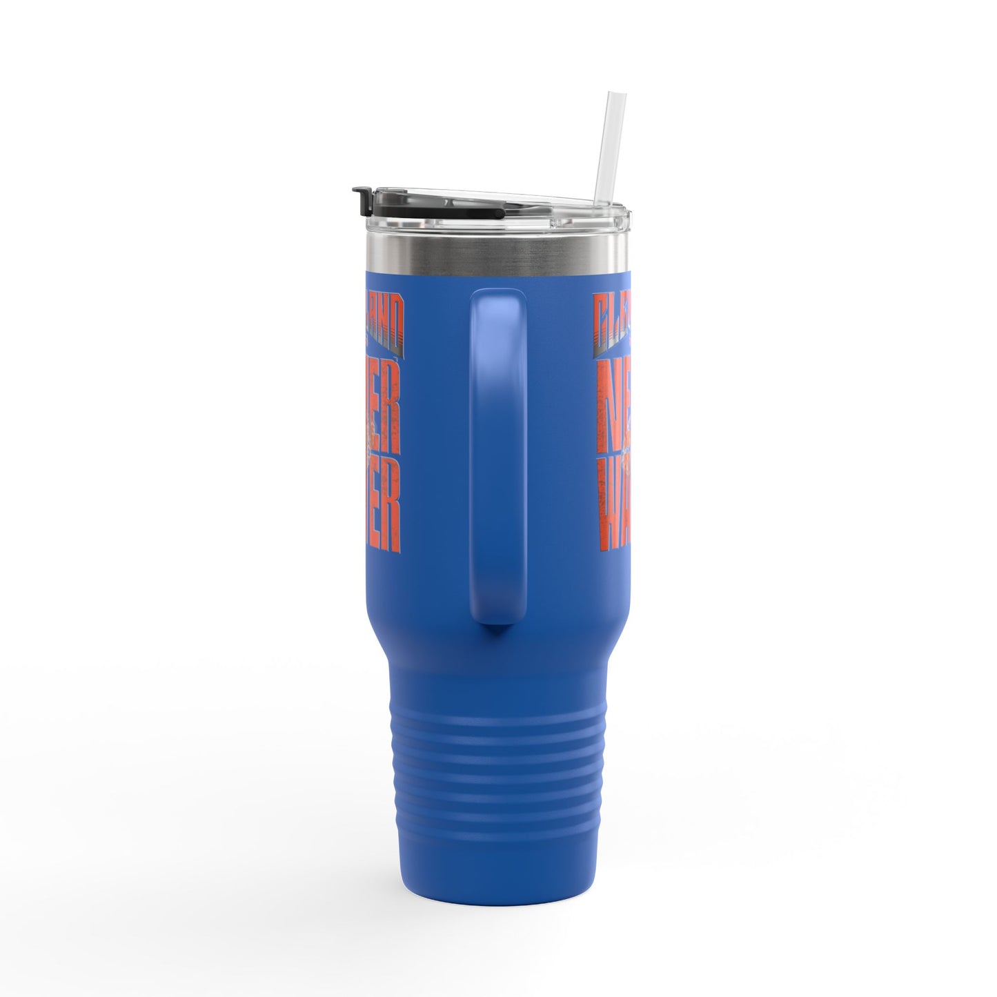 Cleveland Fans Never Waver W-Leopard Football Insulated Travel Mug, 40oz - Never Waver