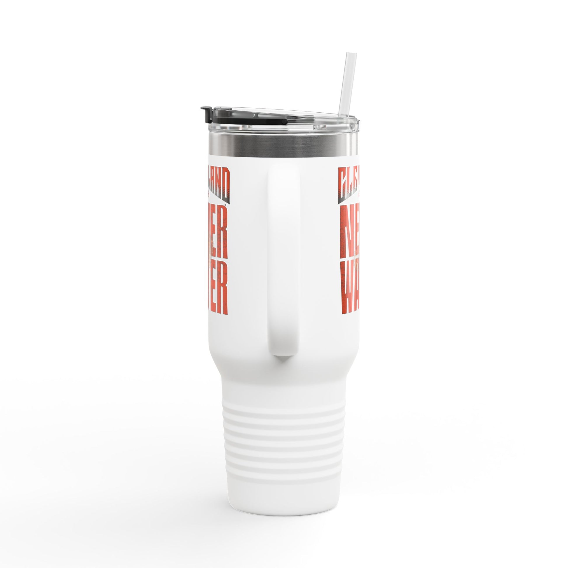 Cleveland Fans Never Waver W-Leopard Football Insulated Travel Mug, 40oz - Never Waver