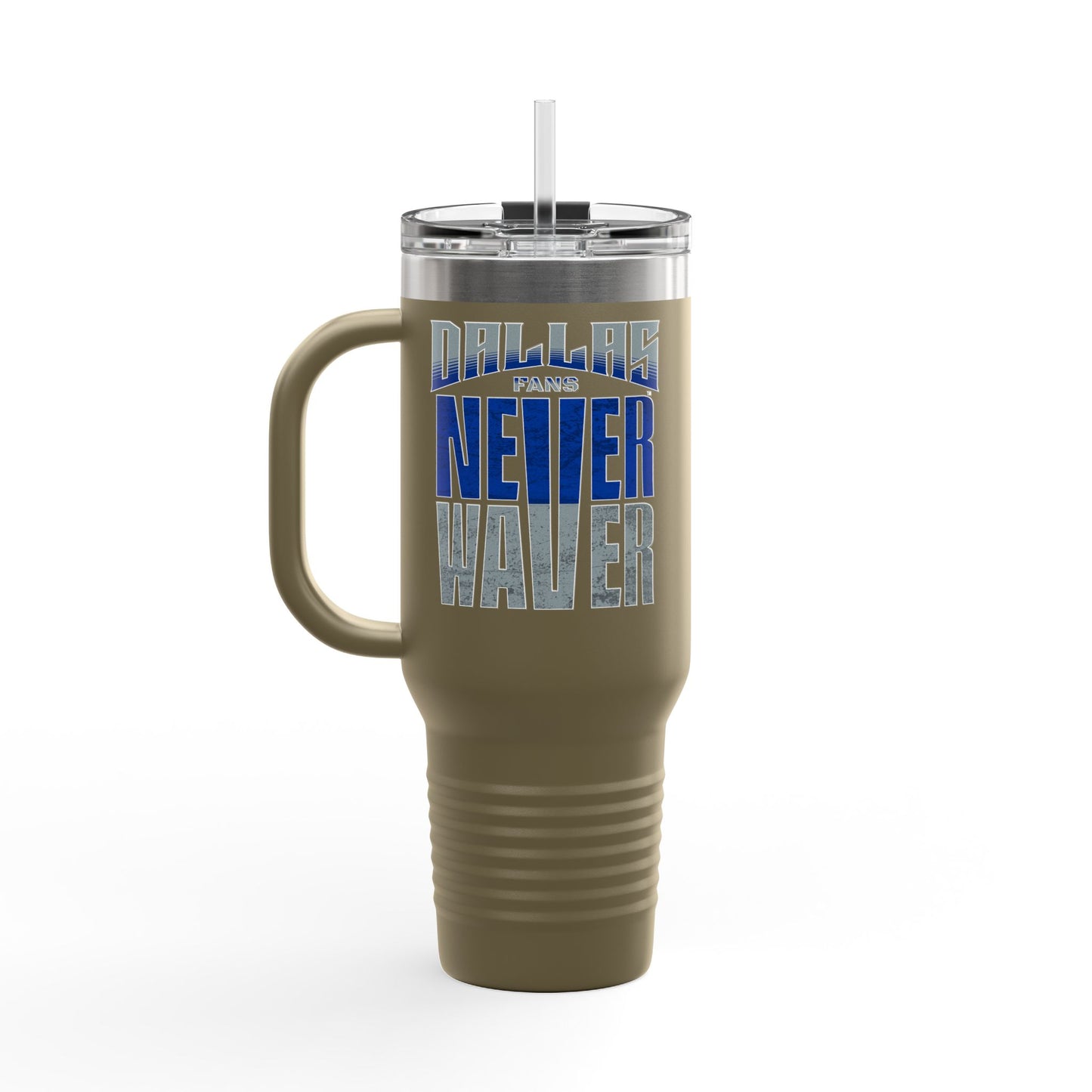 Dallas Fans Never Waver Insulated Travel Mug, 40oz - Never Waver