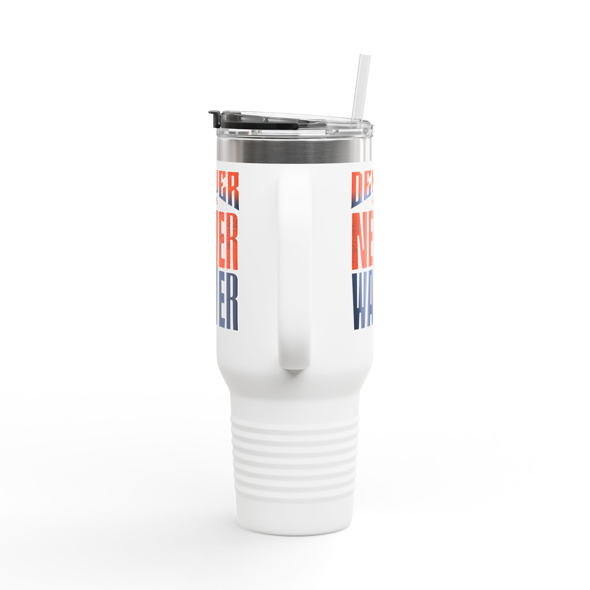 Denver Fans Never Waver Insulated Travel Mug, 40oz - Never Waver