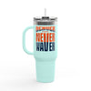 Denver Fans Never Waver Insulated Travel Mug, 40oz - Never Waver