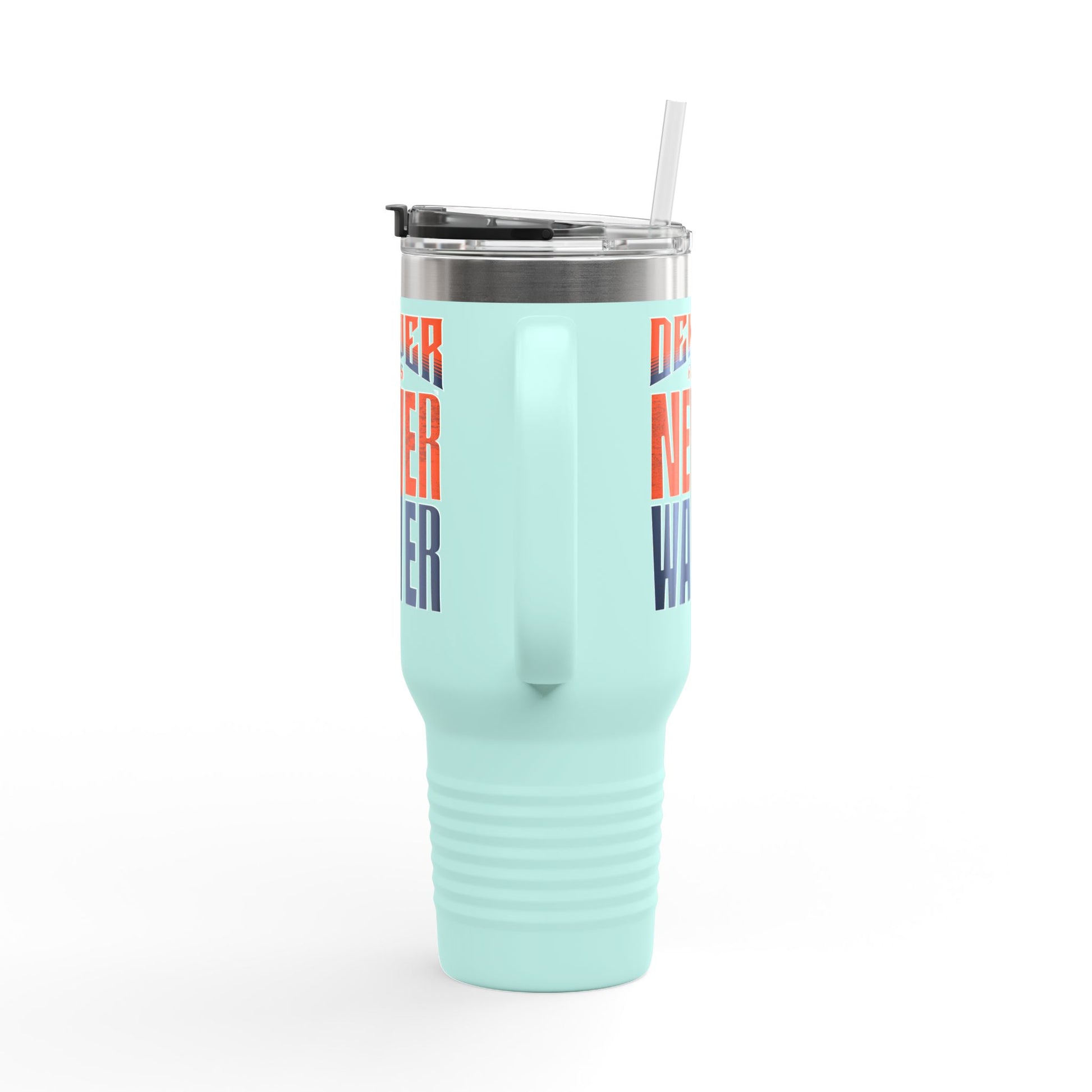 Denver Fans Never Waver Insulated Travel Mug, 40oz - Never Waver