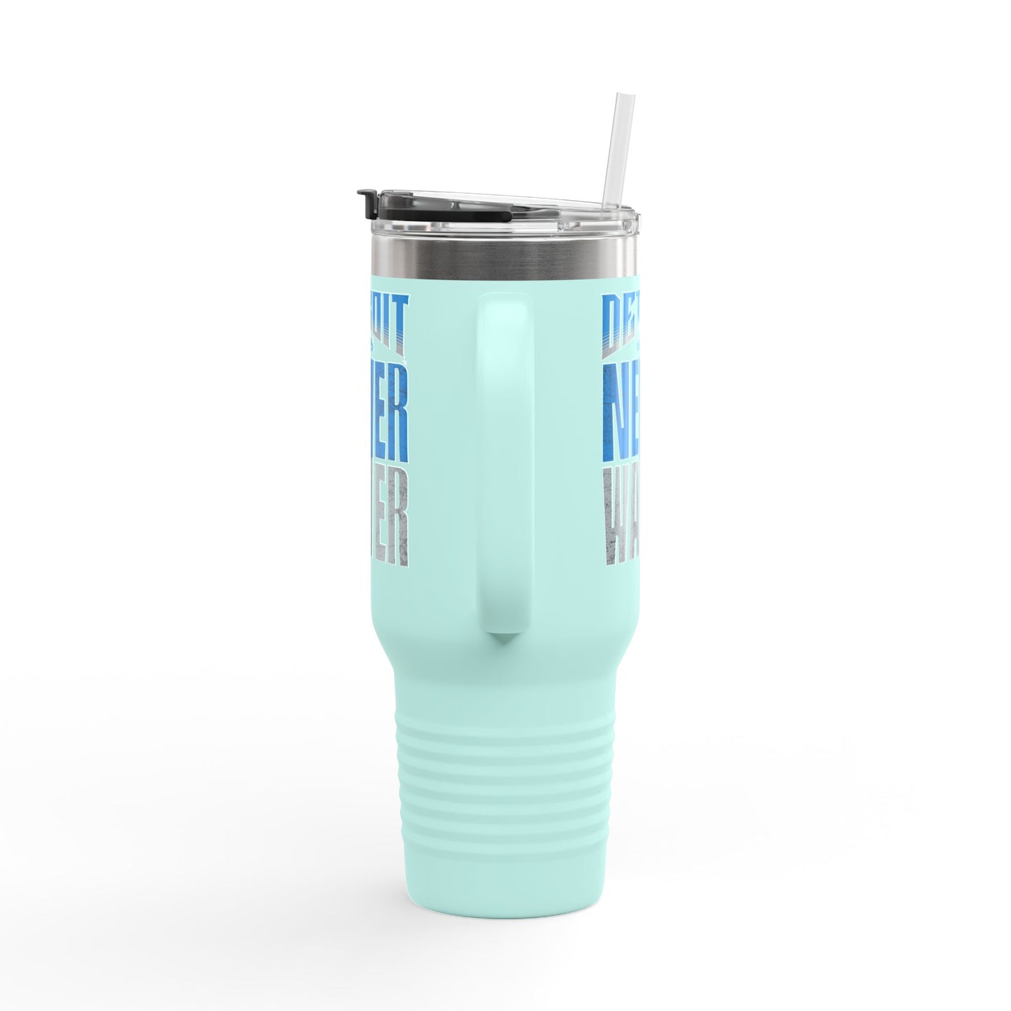 Detroit Fans Never Waver Insulated Travel Mug, 40oz - Never Waver
