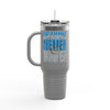 Detroit Fans Never Waver W-Leopard Football Insulated Travel Mug, 40oz - Never Waver