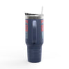 Houston Fans Never Waver Insulated Travel Mug, 40oz - Never Waver