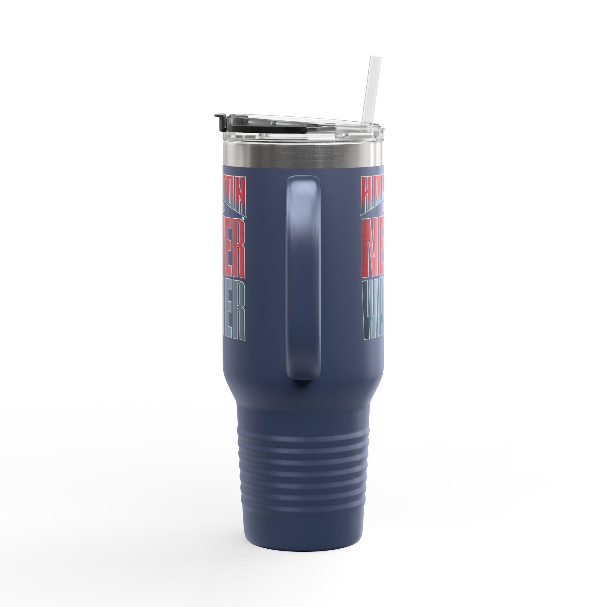Houston Fans Never Waver Insulated Travel Mug, 40oz - Never Waver