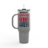 Houston Fans Never Waver Insulated Travel Mug, 40oz - Never Waver