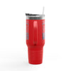 Houston Fans Never Waver Insulated Travel Mug, 40oz - Never Waver