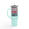 Houston Fans Never Waver Insulated Travel Mug, 40oz - Never Waver
