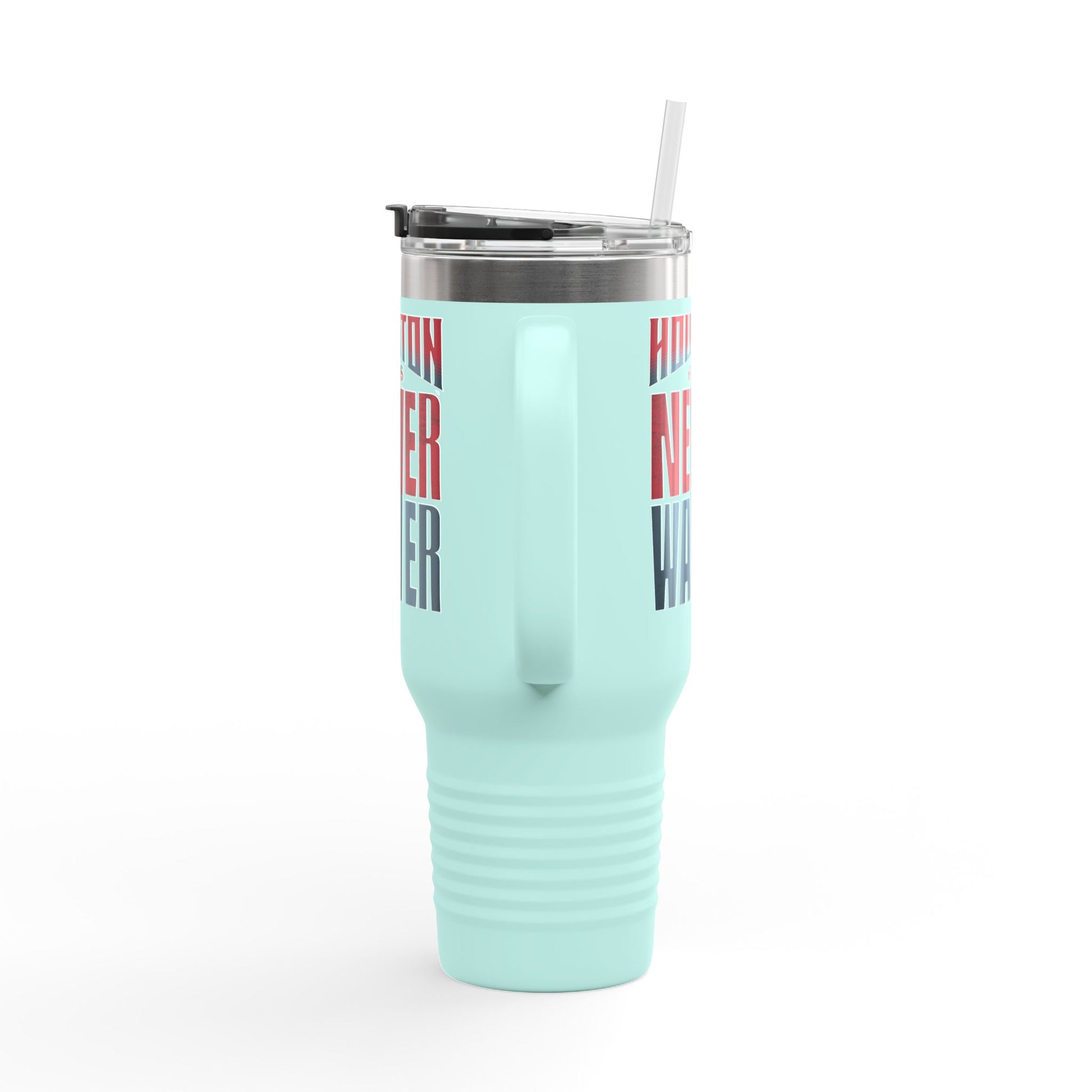 Houston Fans Never Waver Insulated Travel Mug, 40oz - Never Waver