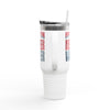 Houston Fans Never Waver Insulated Travel Mug, 40oz - Never Waver