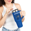 Indianapolis Fans Never Waver W-Leopard Football Insulated Travel Mug, 40oz - Never Waver