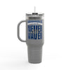 Indianapolis Fans Never Waver W-Leopard Football Insulated Travel Mug, 40oz - Never Waver