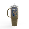 Indianapolis Fans Never Waver W-Leopard Football Insulated Travel Mug, 40oz - Never Waver