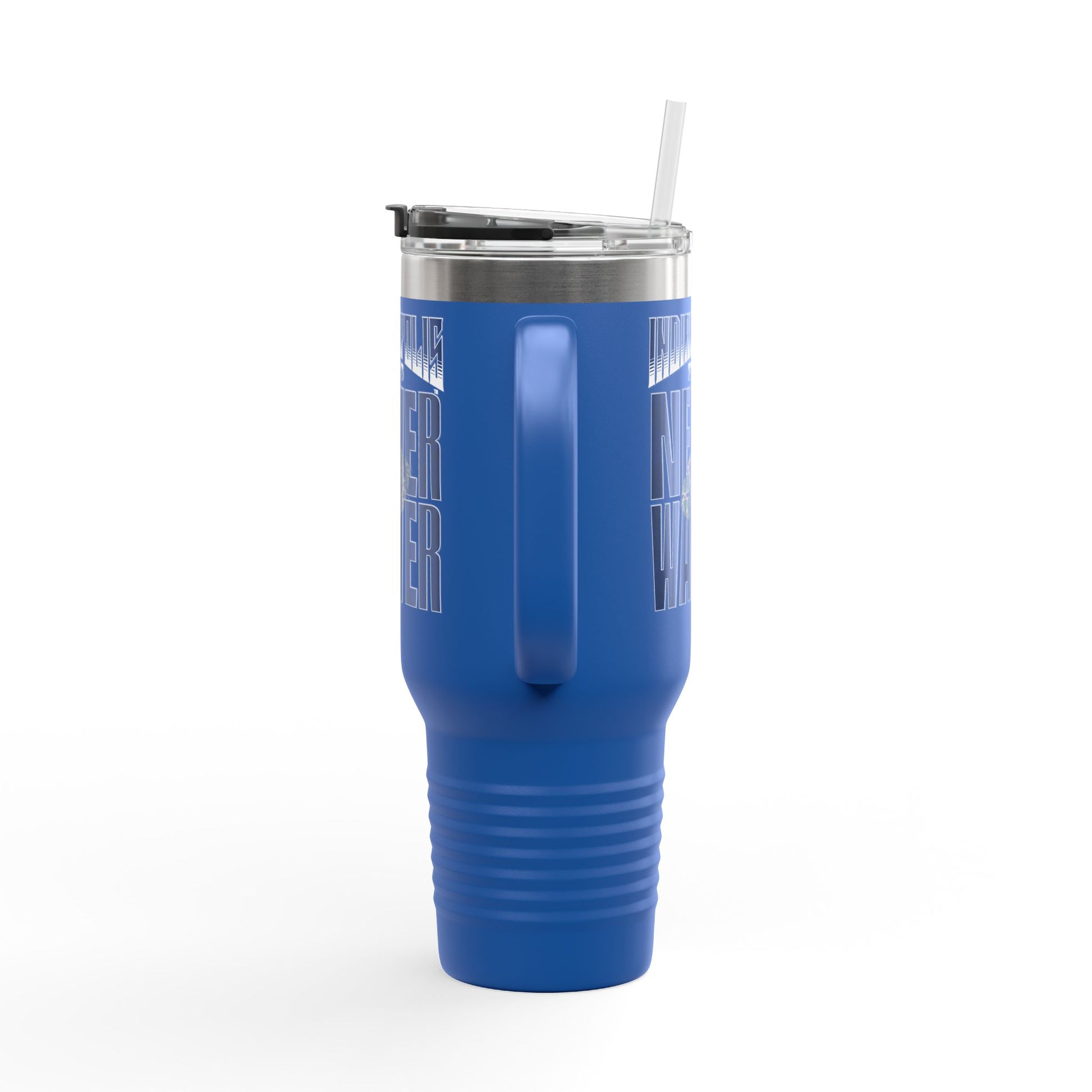 Indianapolis Fans Never Waver W-Leopard Football Insulated Travel Mug, 40oz - Never Waver