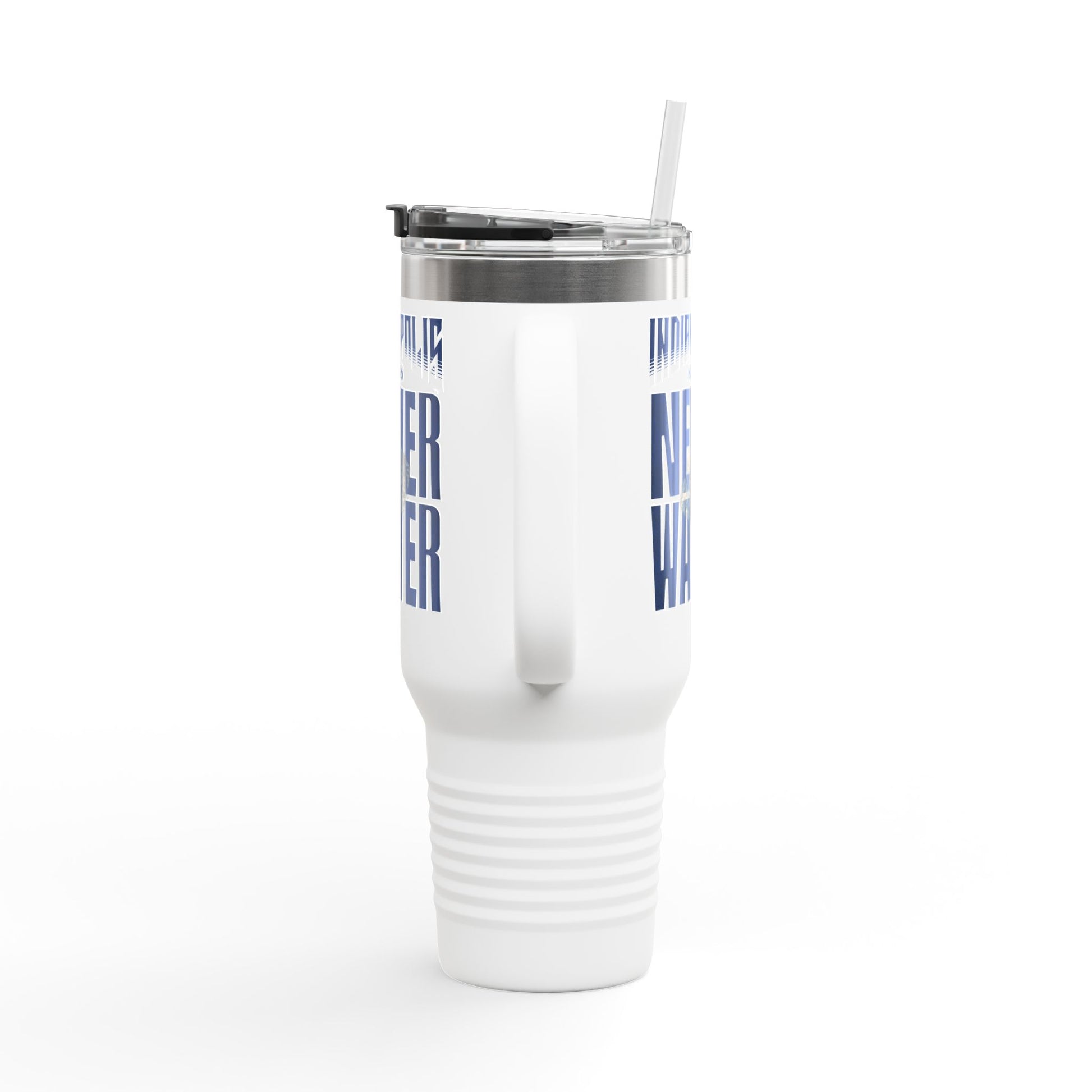 Indianapolis Fans Never Waver W-Leopard Football Insulated Travel Mug, 40oz - Never Waver