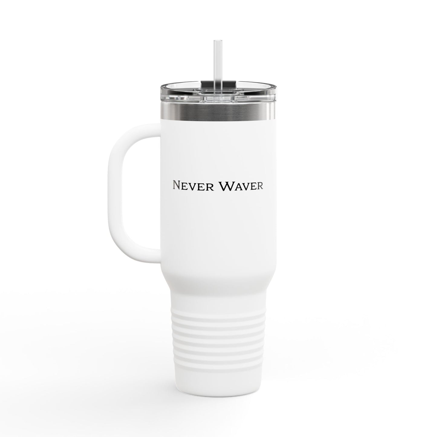 Insulated Travel Mug 40oz - Never Waver On-the-Go Hydration - Never Waver