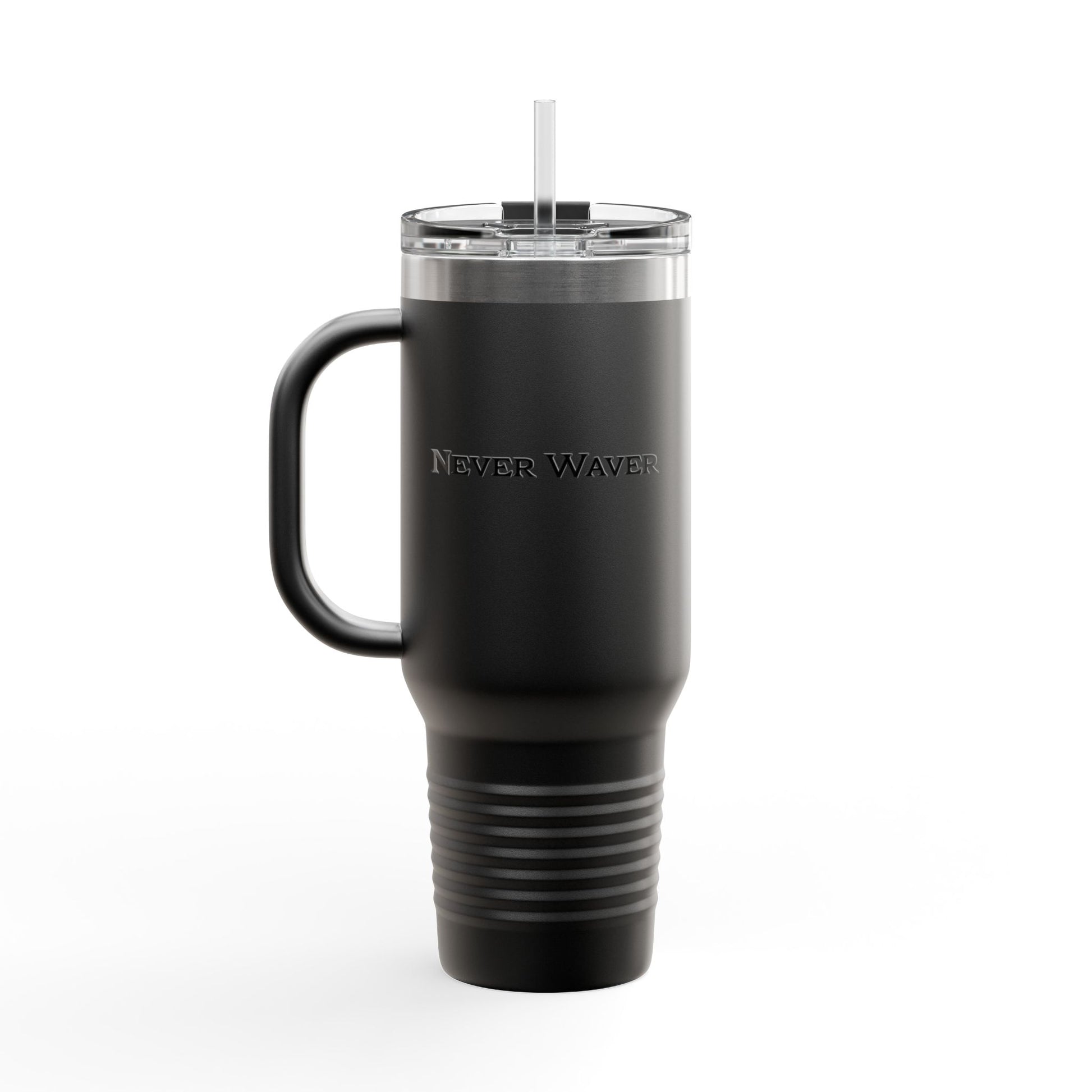 Insulated Travel Mug 40oz - Never Waver On-the-Go Hydration - Never Waver