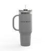 Insulated Travel Mug 40oz - Never Waver On-the-Go Hydration - Never Waver