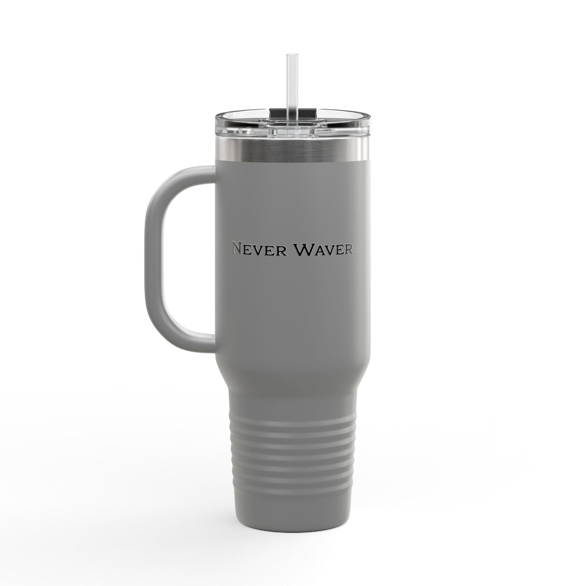 Insulated Travel Mug 40oz - Never Waver On-the-Go Hydration - Never Waver