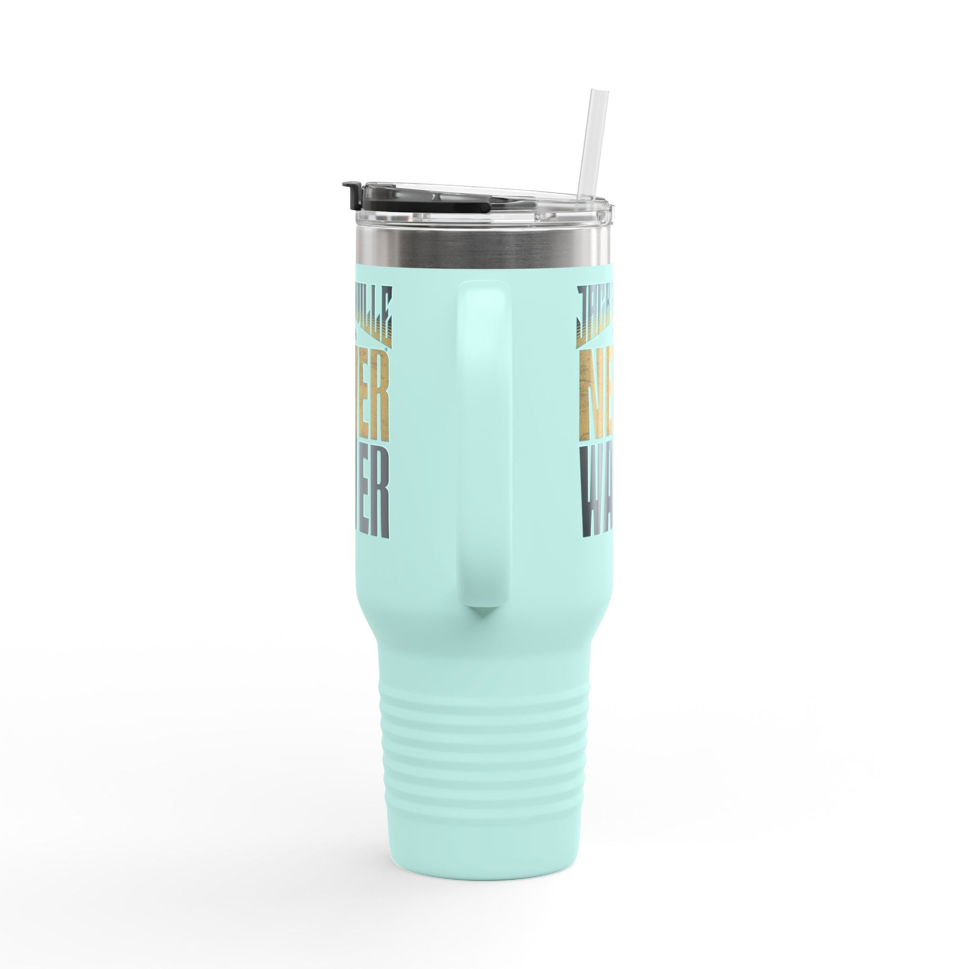 Jacksonville Fans Never Waver Insulated Travel Mug, 40oz - Never Waver