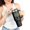 Jacksonville Fans Never Waver W-Leopard Football Insulated Travel Mug, 40oz - Never Waver