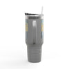 Jacksonville Fans Never Waver W-Leopard Football Insulated Travel Mug, 40oz - Never Waver