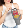 Kansas Fans Never Waver Insulated Travel Mug, 40oz - Never Waver