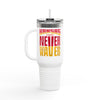 Kansas Fans Never Waver Insulated Travel Mug, 40oz - Never Waver
