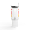Kansas Fans Never Waver Insulated Travel Mug, 40oz - Never Waver