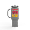 Kansas Fans Never Waver W-Leopard Football Insulated Travel Mug, 40oz - Never Waver