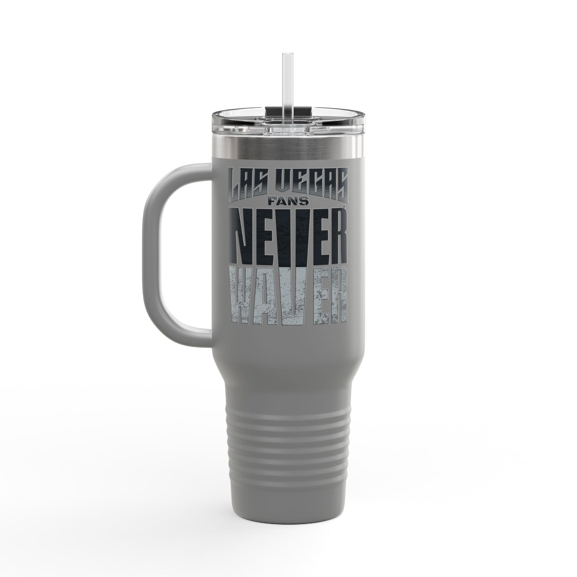 Las Vegas Fans Never Waver Insulated Travel Mug, 40oz - Never Waver