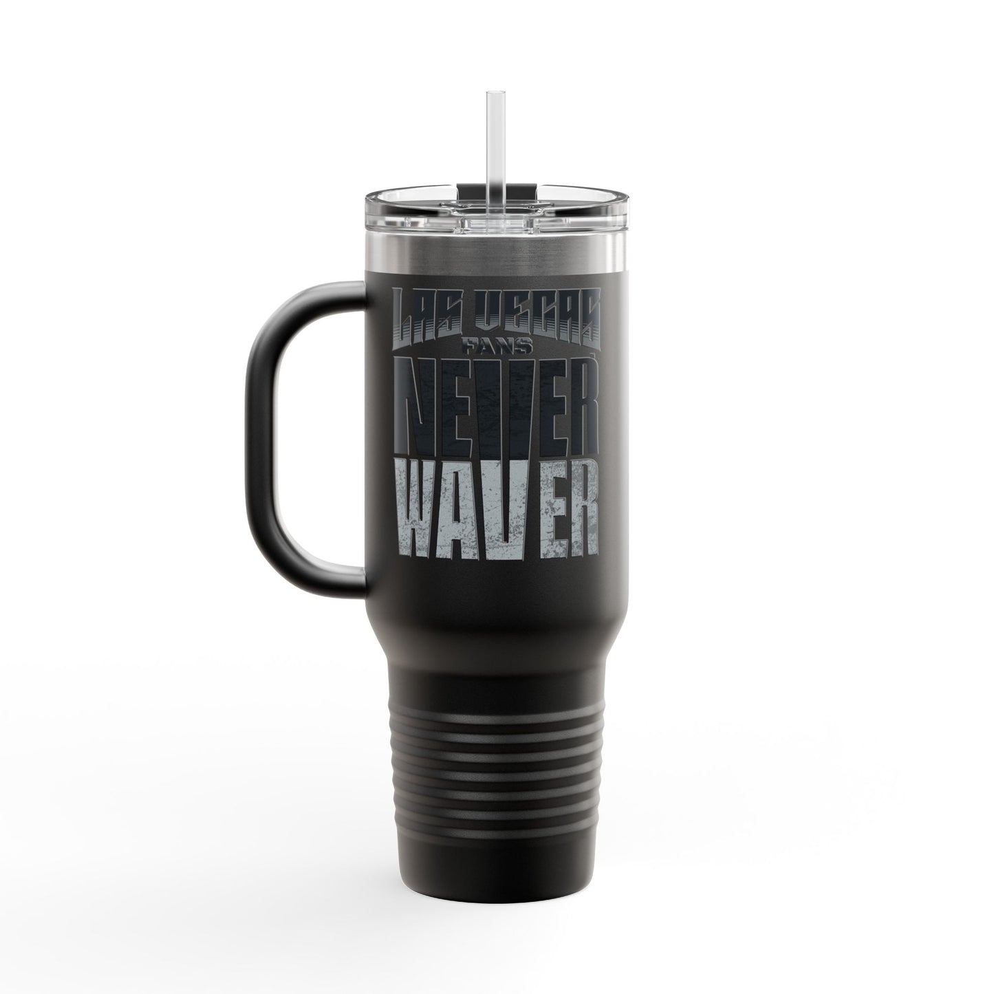 Las Vegas Fans Never Waver Insulated Travel Mug, 40oz - Never Waver