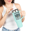 Las Vegas Fans Never Waver W-Leopard Football Insulated Travel Mug, 40oz - Never Waver