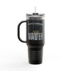 Las Vegas Fans Never Waver W-Leopard Football Insulated Travel Mug, 40oz - Never Waver