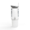 Las Vegas Fans Never Waver W-Leopard Football Insulated Travel Mug, 40oz - Never Waver