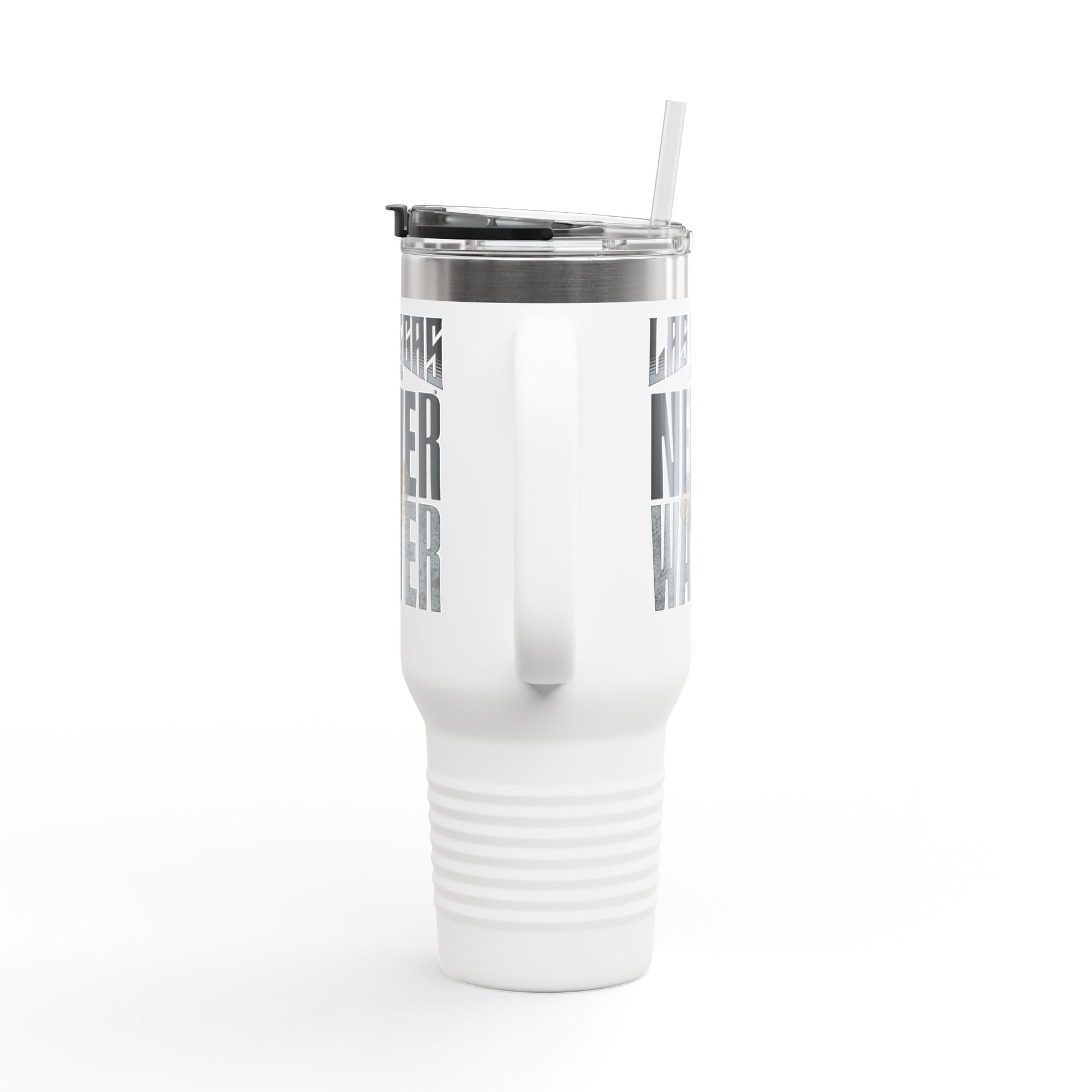 Las Vegas Fans Never Waver W-Leopard Football Insulated Travel Mug, 40oz - Never Waver