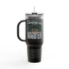 Leopard Football Insulated Travel Mug, 40oz - Philadelphia Fans Never Waver - Never Waver