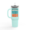 Miami Fans Never Waver Insulated Travel Mug, 40oz - Never Waver