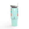 Miami Fans Never Waver Insulated Travel Mug, 40oz - Never Waver