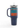 Miami Fans Never Waver Insulated Travel Mug, 40oz - Never Waver